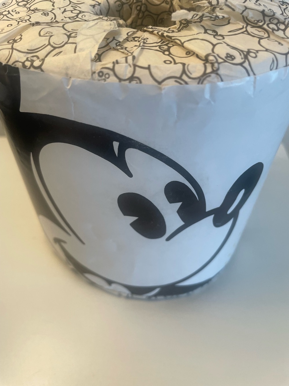 Mickey Mouse Toilet Paper Roll Walt Disney Resorts Vintage 1980’s New